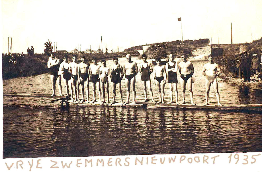 De Vrije Zwemmers nieuwpoort 1945